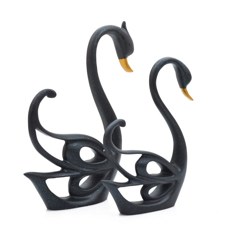 Buy Swan Match Showpiece - Set Of Two Showpieces from Vaaree