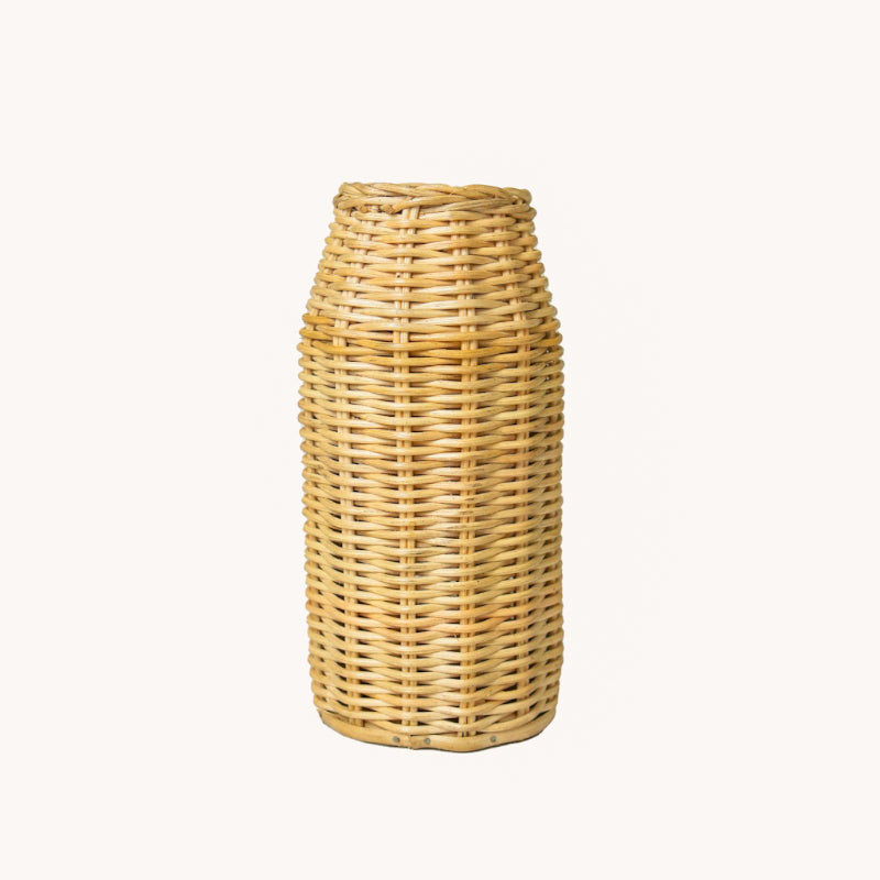 Buy Arca Rattan Floor Vase Floor Vase from Vaaree