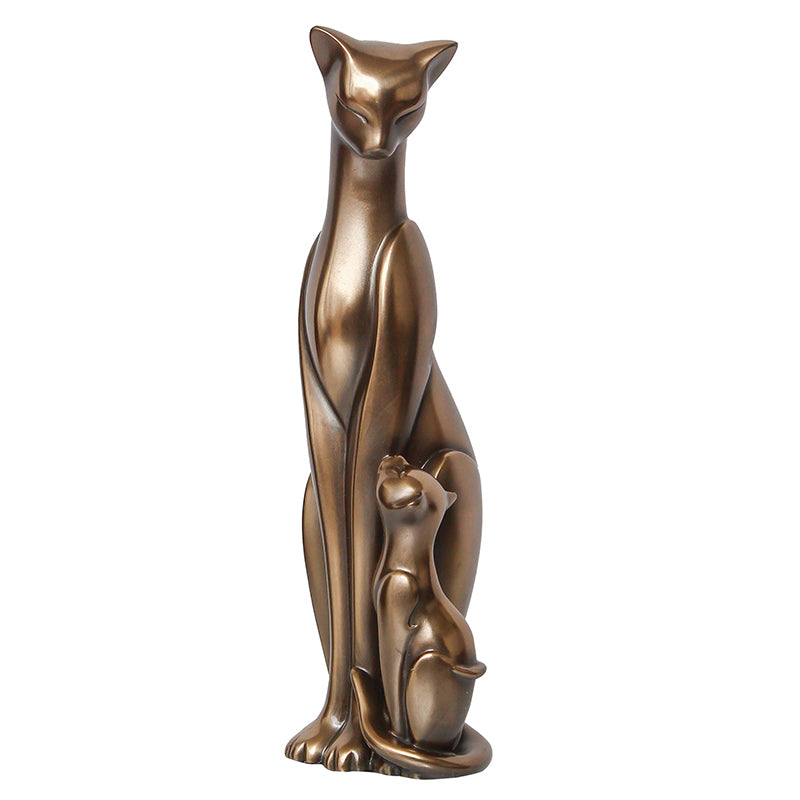 Showpieces - Feline Fam Bronze Showpiece