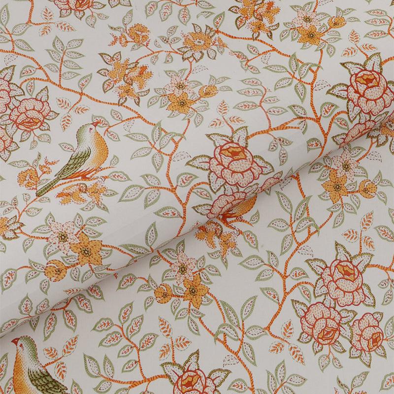 Buy Radhika Printed Bedsheet - Yellow Bedsheets from Vaaree