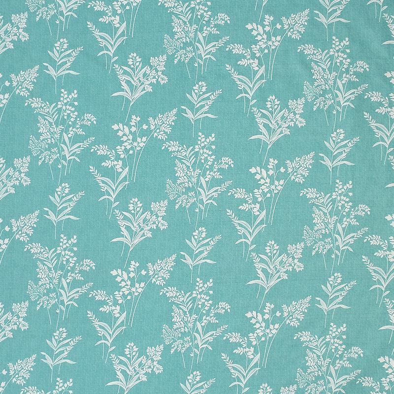 Buy Cotinus Floral Bedsheet - Aqua Green Bedsheets from Vaaree