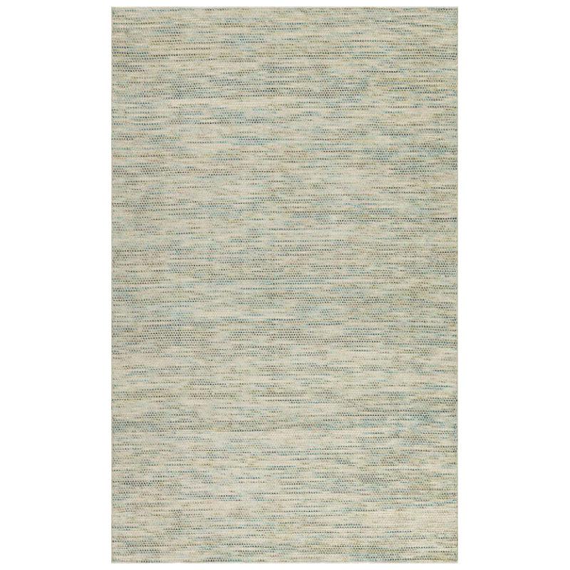 Buy Lasumi Hand Woven Rug - Bluish Cream Rugs from Vaaree