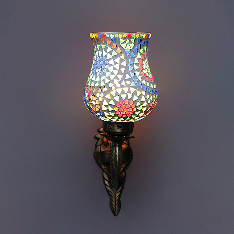 Wall Lamp - Mandala Ziada Mosaic Wall Lamp