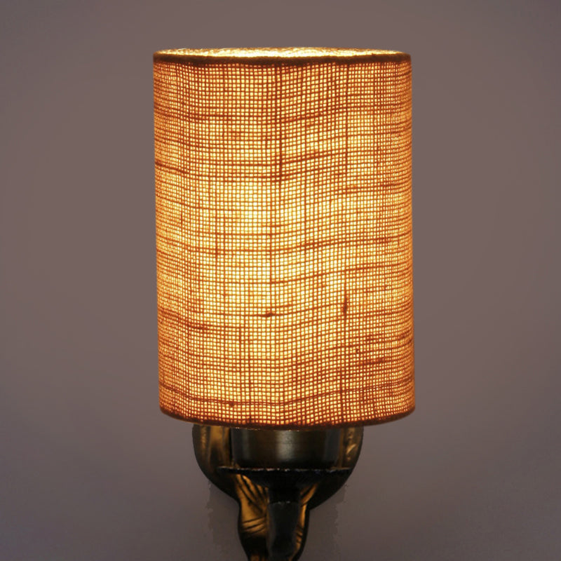 Wall Lamp - Love Gleam Atva Cylindrical Wall Lamp - Beige