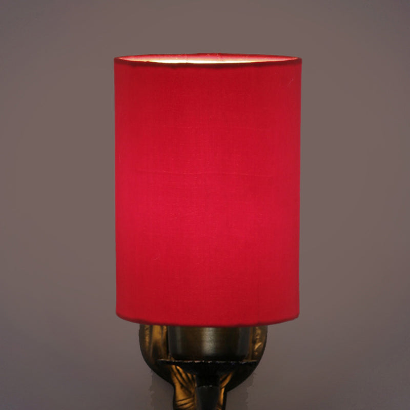 Wall Lamp - Love Gleam Atva Cylindrical Wall Lamp - Red