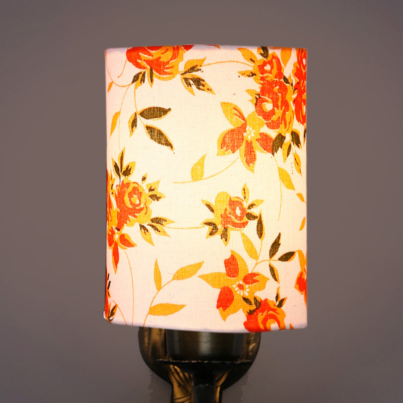 Wall Lamp - Love Gleam Atva Ibis Flora Cylindrical Wall Lamp