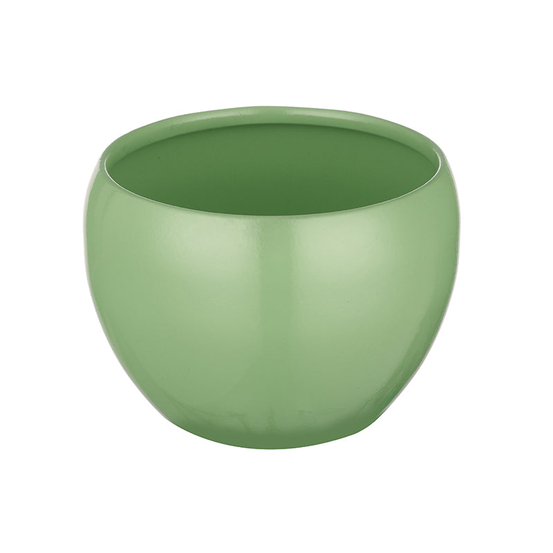 Buy Nectera Metal Planter (Pink/Green) - Set Of Two Pots & Planters from Vaaree