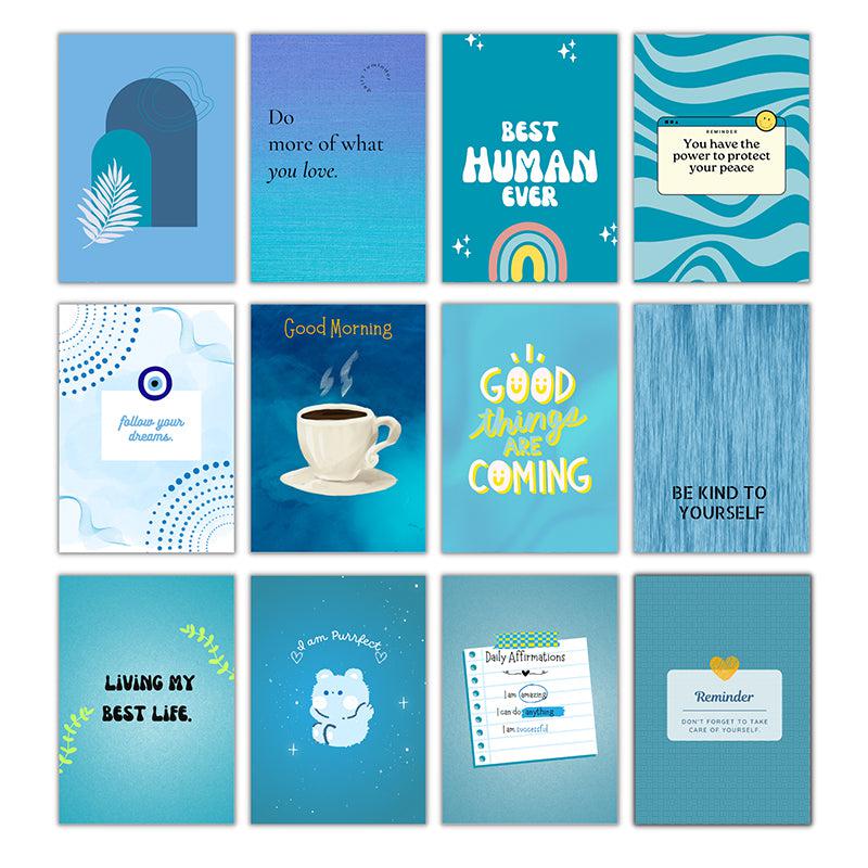 Buy Blue Beacon Wall Poster - Set Of Twelve Wall Poster from Vaaree