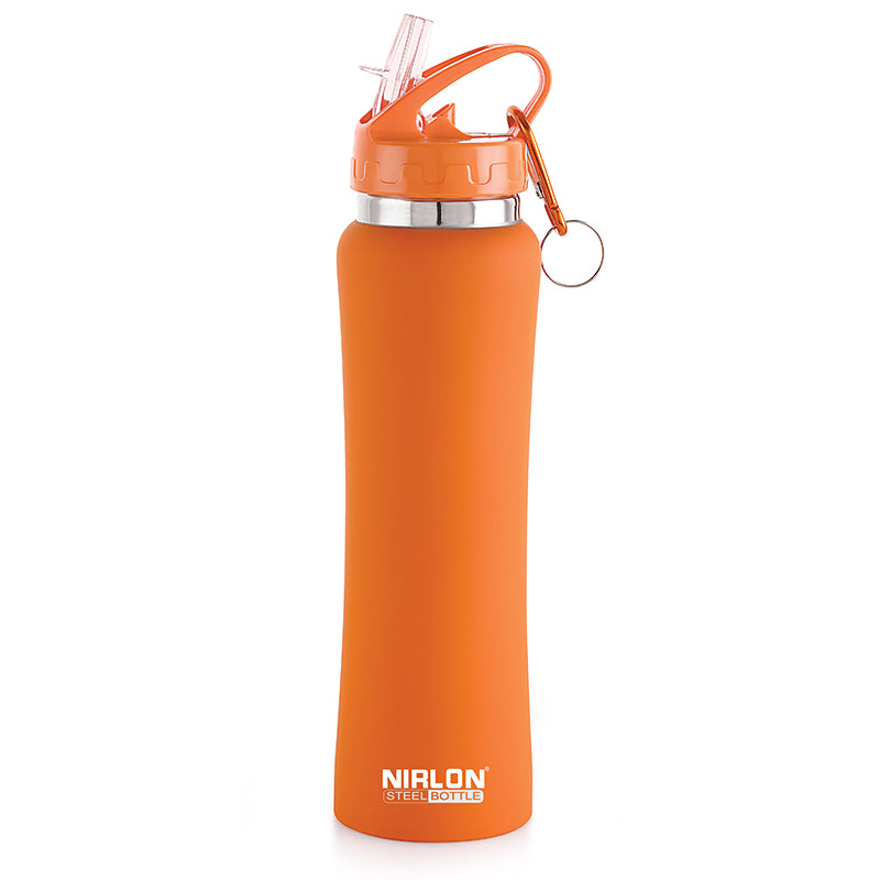 Buy Valento Sipper Water Bottle (Orange) - 750 ML Sipper from Vaaree