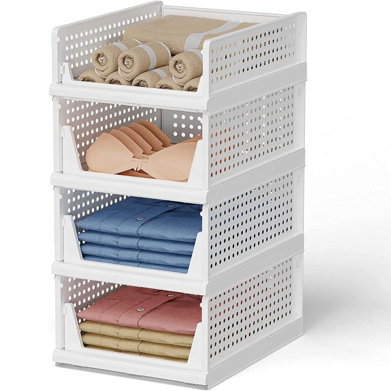 Buy Simple Stack Multipurpose Organizer - Set Of Four Racks from Vaaree