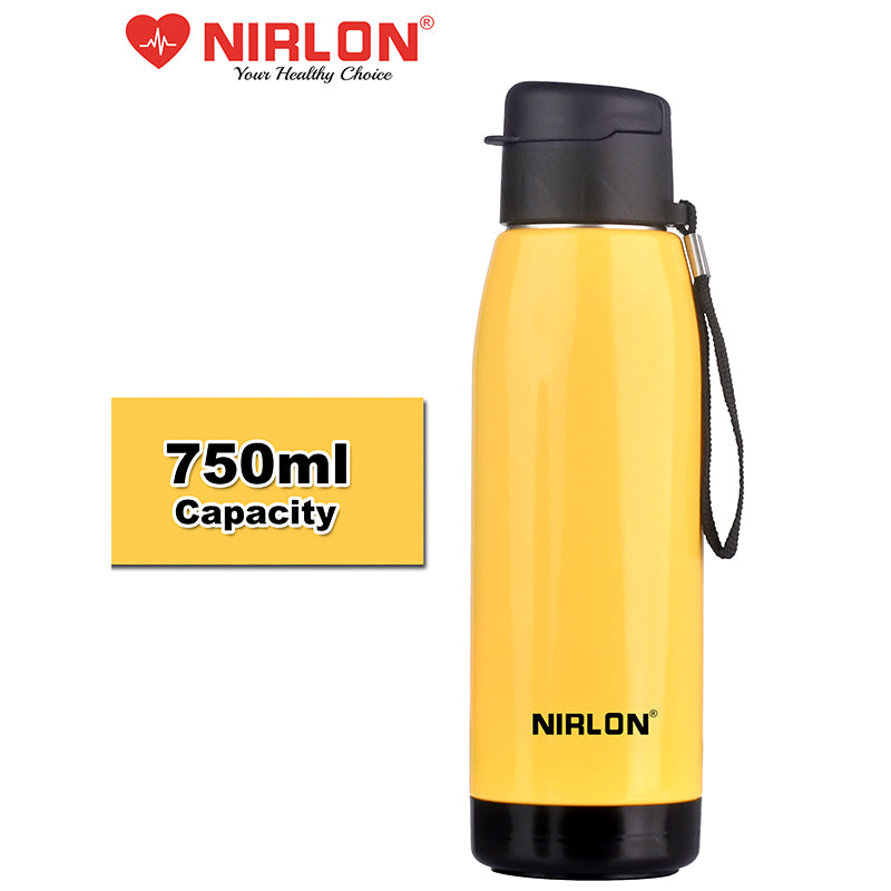 Buy Niora Water Bottle (Yellow) - 750 ML Bottle from Vaaree