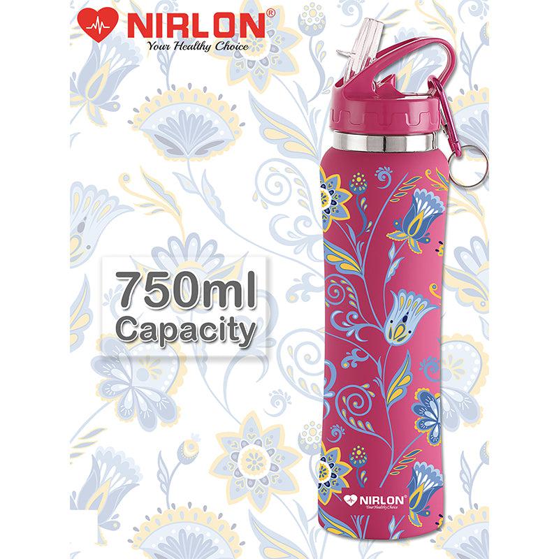 Buy Mosa Floral Sipper Water Bottle - 750 ML Sipper from Vaaree