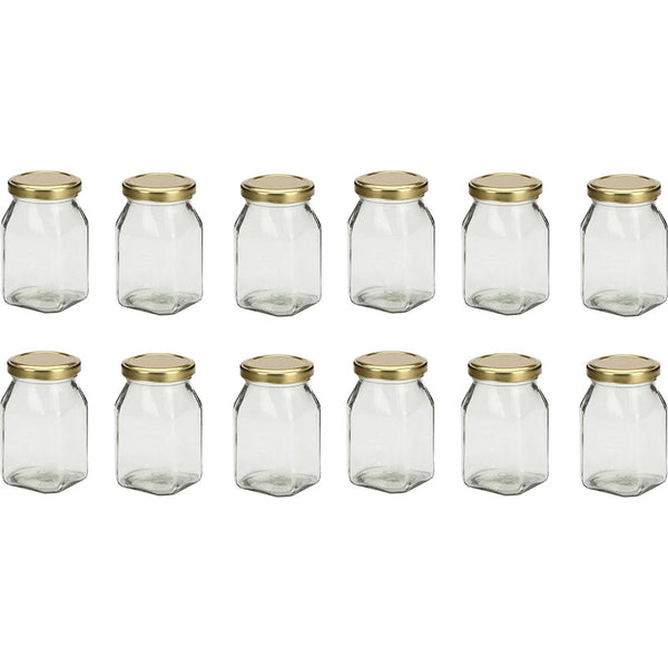 Miros Storage Jar (400 ML) - Set Of Twelve