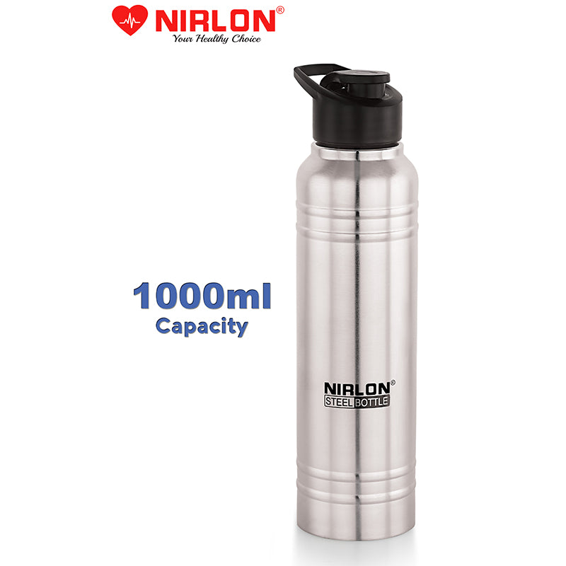 Buy Rusca Stainless Steel Water Bottle - 1000 ML Bottle from Vaaree