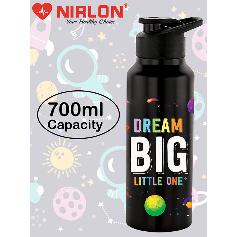 Buy Dream Big Black Water Bottle - 750 ML Bottle from Vaaree