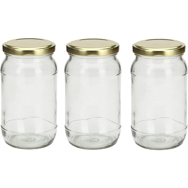 Mikio Storage Jar (400 ML) - Set Of Three