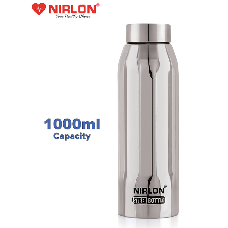 Buy Karva Stainless Steel Water Bottle - 1000 ML Bottle from Vaaree