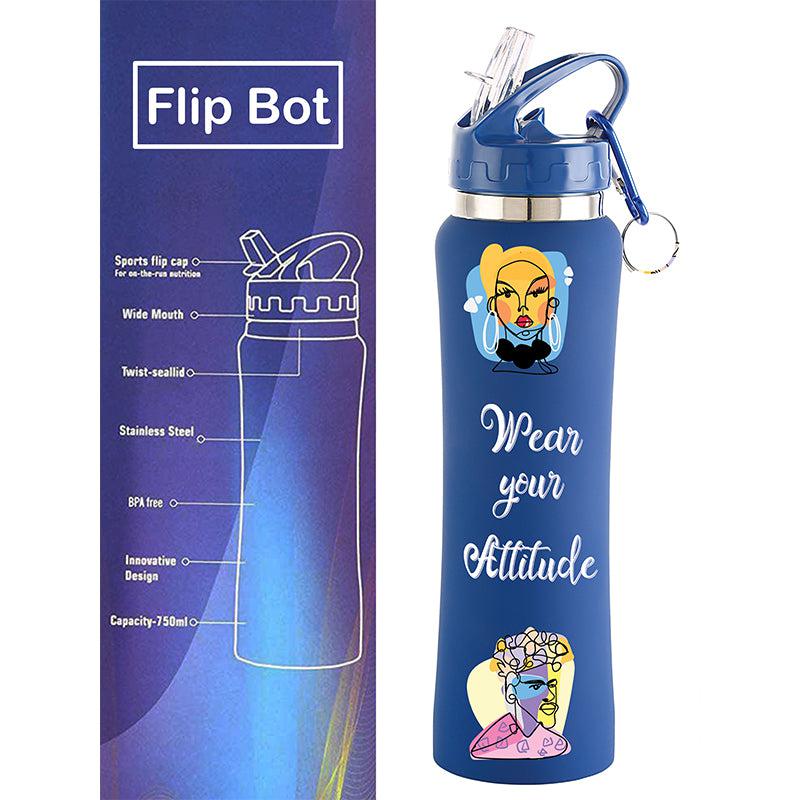 Buy Wear Your Attitude Sipper Water Bottle - 750 ML Sipper from Vaaree