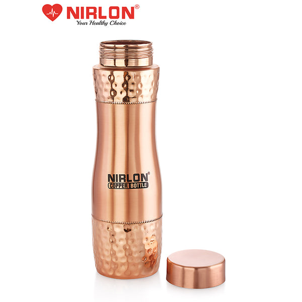 Buy Sarmie Copper Water Bottle - 950 ML Bottle from Vaaree