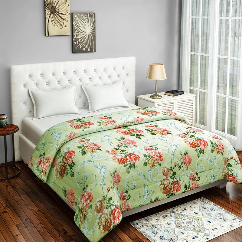 Buy Clarence Floral Comforter Comforters & AC Quilts from Vaaree