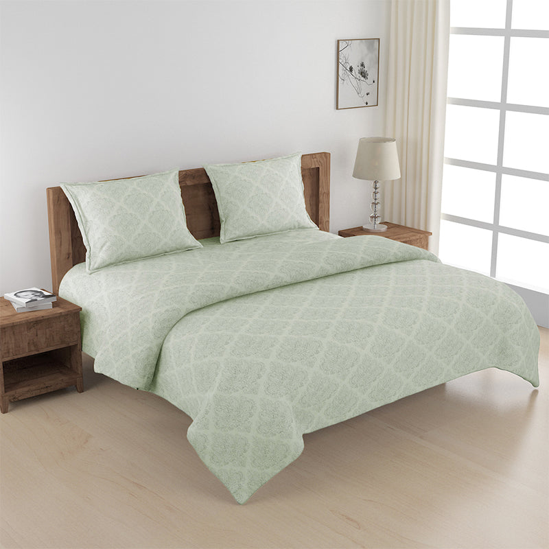 Buy Gaatha Ethnic Bedding Set - Green Bedding Set from Vaaree