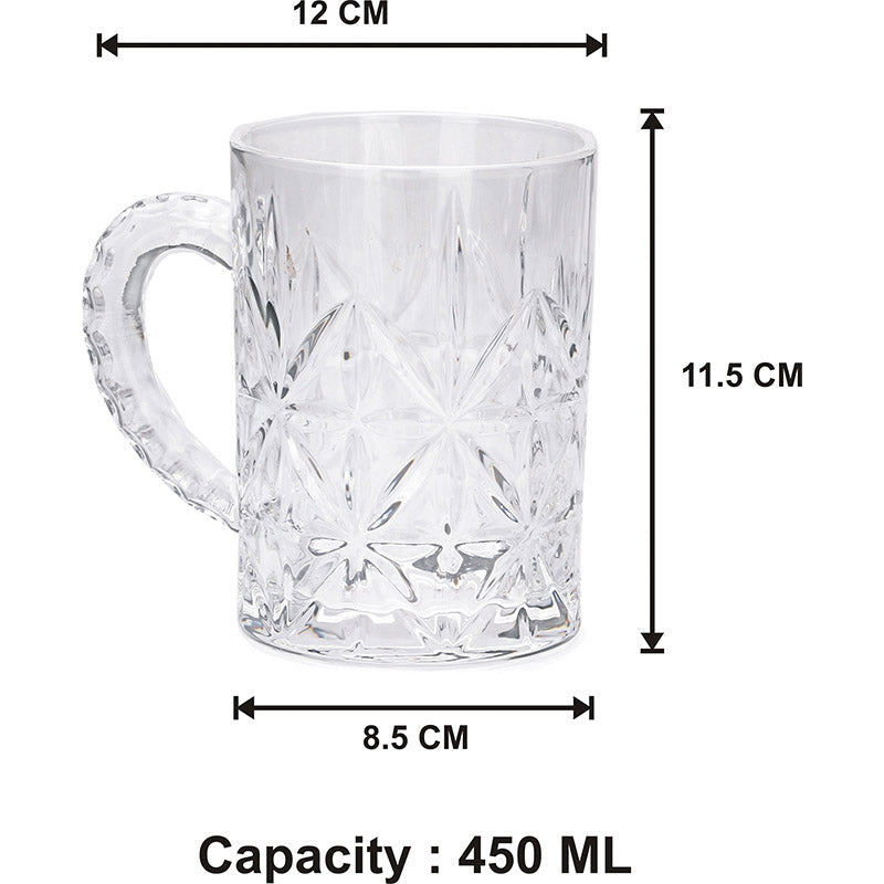 Buy Abrasha Beer Mug (450 ML) - Set Of Six Beer Mug from Vaaree