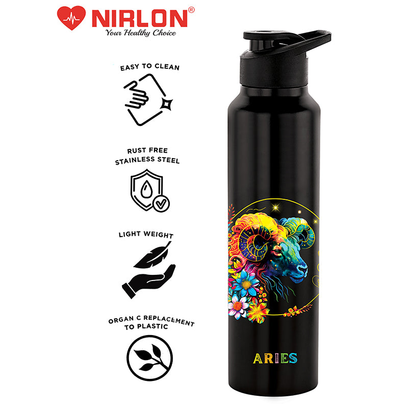 Buy Aries Charm Water Bottle - 1000 ML Bottle from Vaaree