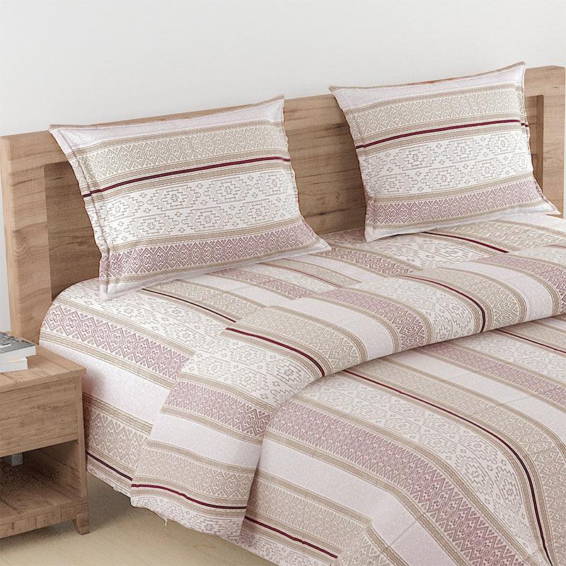 Buy Aurora Striped Bedding Set Bedding Set from Vaaree