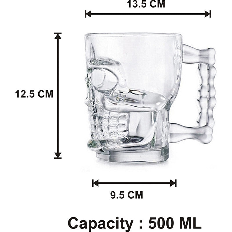 Buy Skelta Beer Mug (500 ML) Set Of Two Beer Mug from Vaaree