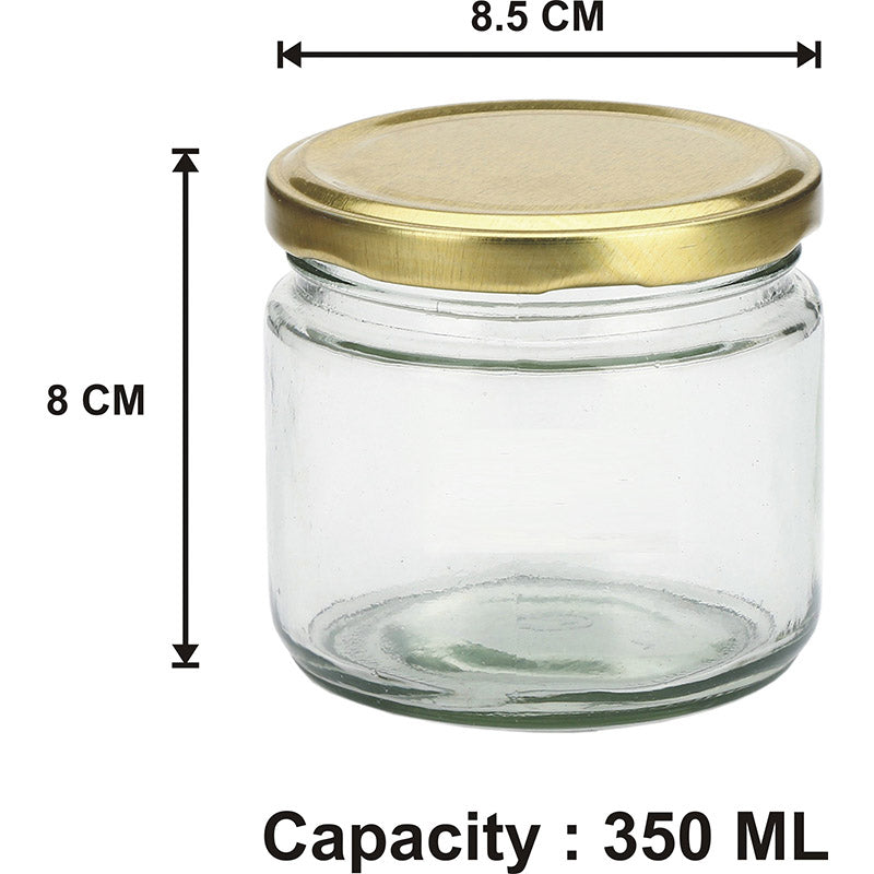 Buy Statio Storage Jar (350 ML) - Set Of Three Jar from Vaaree