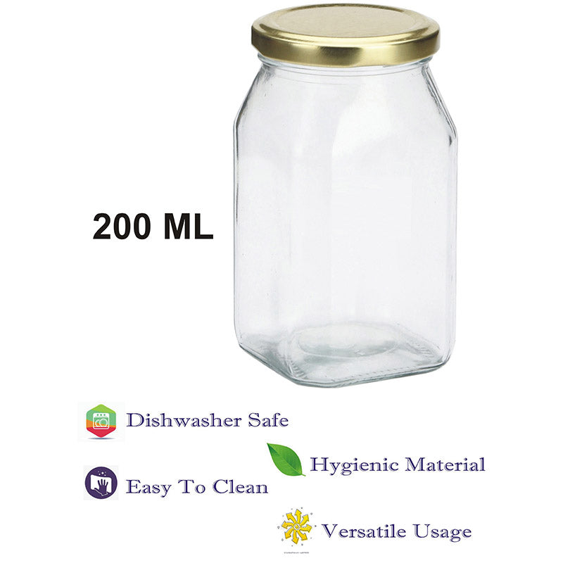 Buy Maksim Storage Jar (200 ML) - Set Of Ten Jar from Vaaree