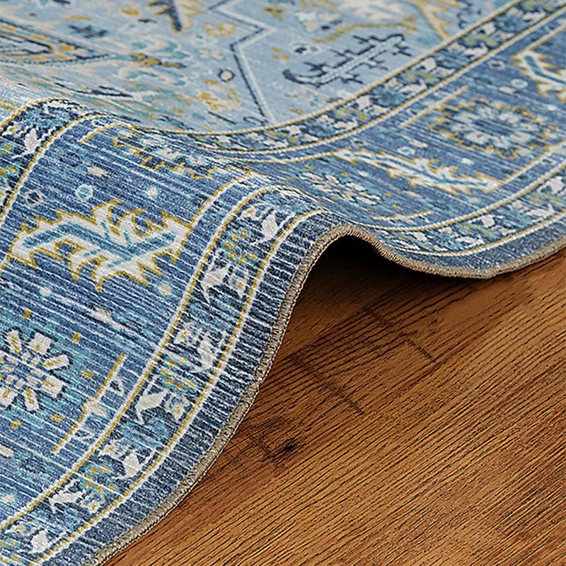 Buy Noah Ethnic Carpet - Sky Blue Carpet from Vaaree