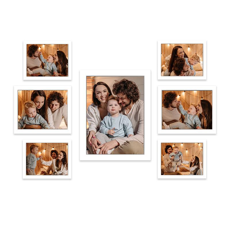 Buy Cecilia Photo Frame - Set Of Seven Photo Frames from Vaaree