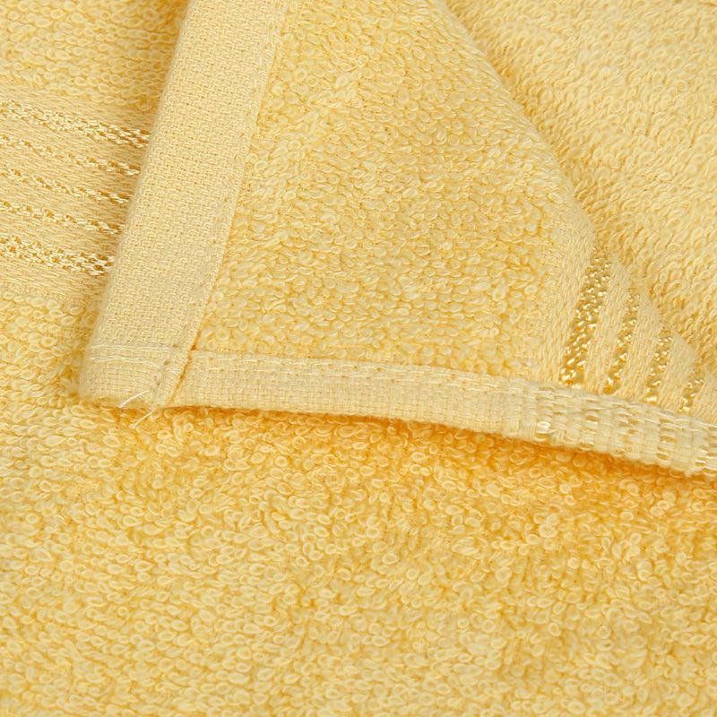 Buy Bodil Face Towel (Yellow) - Set Of Twelve Hand & Face Towels from Vaaree