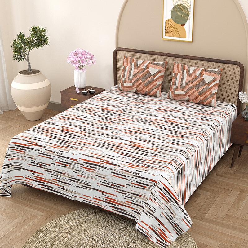 Buy Xander Abstract Bedsheet Bedsheets from Vaaree