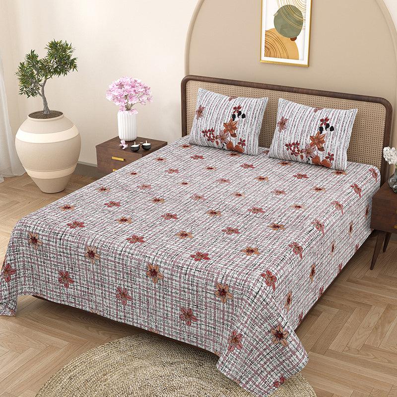 Buy Paige Floral Bedsheet Bedsheets from Vaaree