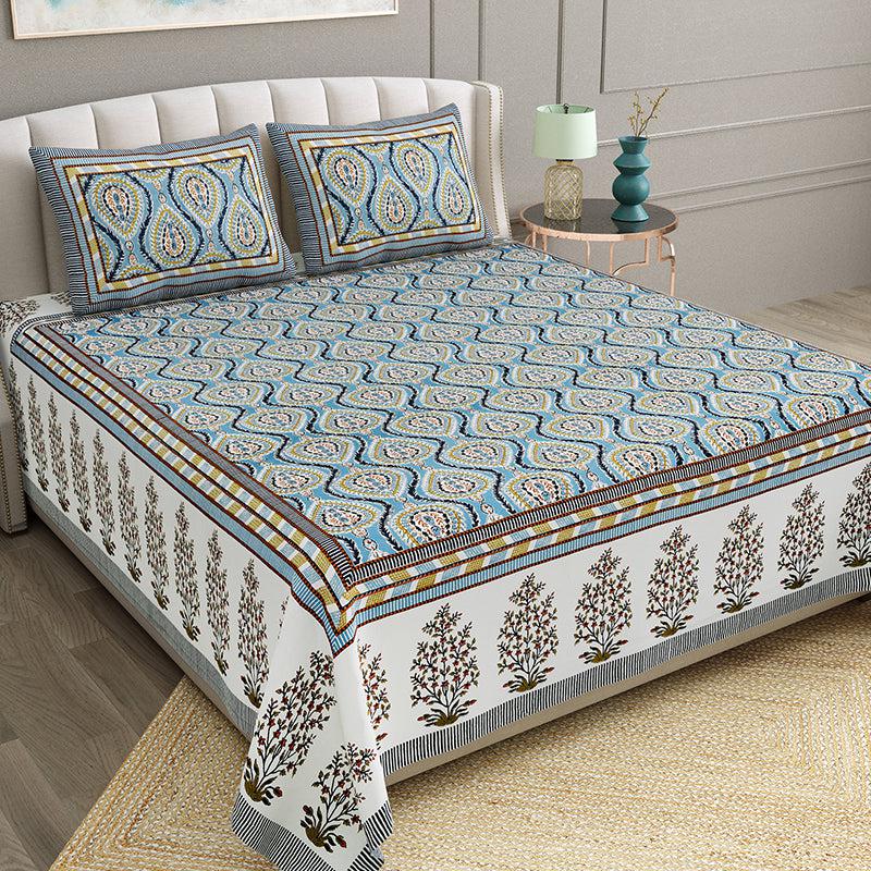 Buy Mudhill Floral Bedsheet Bedsheets from Vaaree