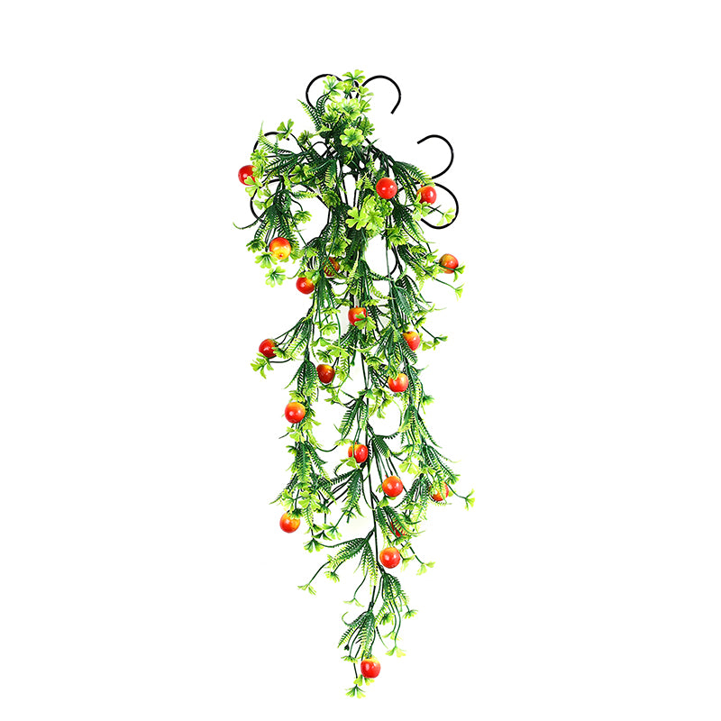 Buy Faux Apple Vine With Metal Wall Stand Artificial Plants from Vaaree