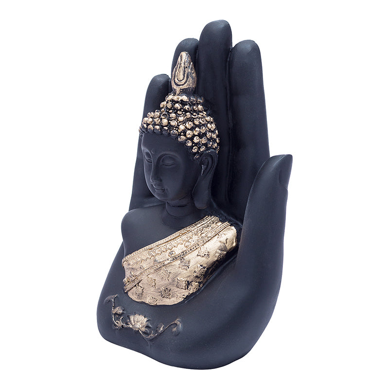 Buy Handcrafted Palm Buddha Showpiece Showpieces from Vaaree