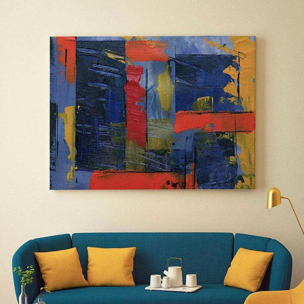 Buy Abstract Harmony Painting - Gallery Wrap at Vaaree online | Beautiful Wall Art & Paintings to choose from
