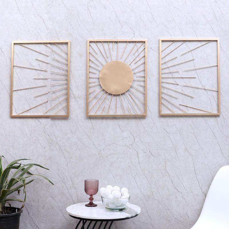 Buy Surya Prakash Wall Accent - Set Of Three Wall Accents from Vaaree