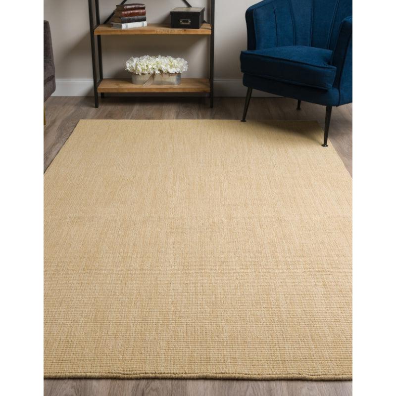 Buy Ethereal Hand Woven Rug - Beige Rugs from Vaaree