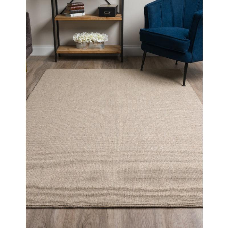 Buy Ethereal Hand Woven Rug - Taupe Rugs from Vaaree