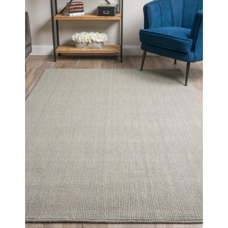 Buy Handloom Legacy Rug - Silver Rugs from Vaaree