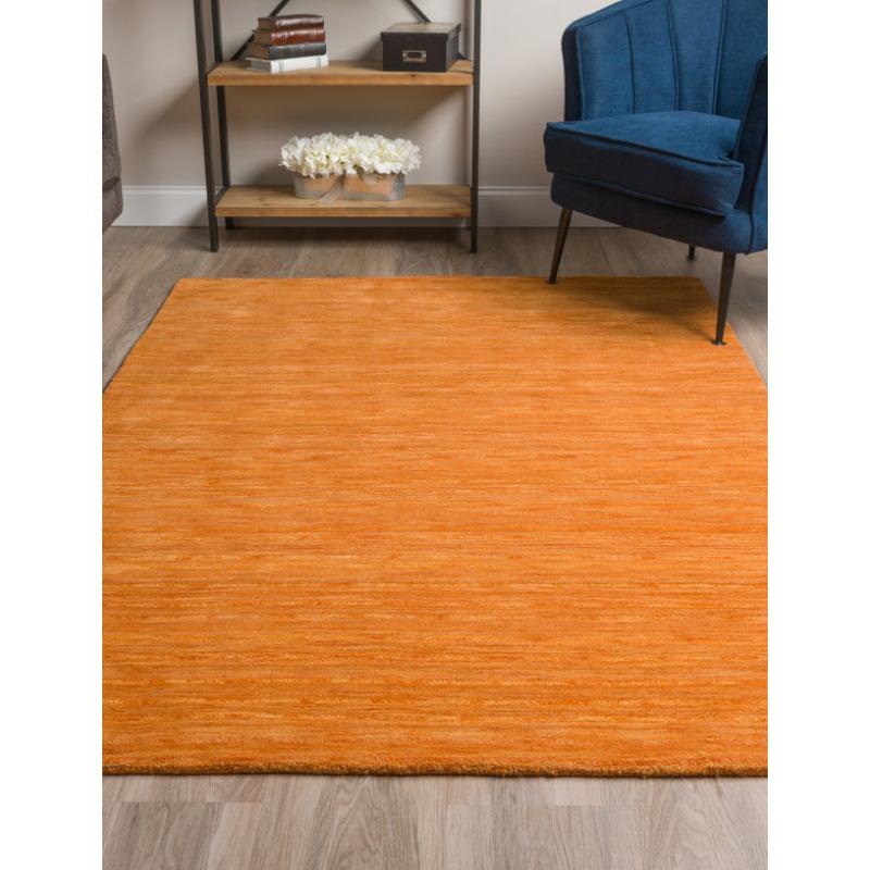 Buy Aylin Hand Woven Rug - Orange Rugs from Vaaree