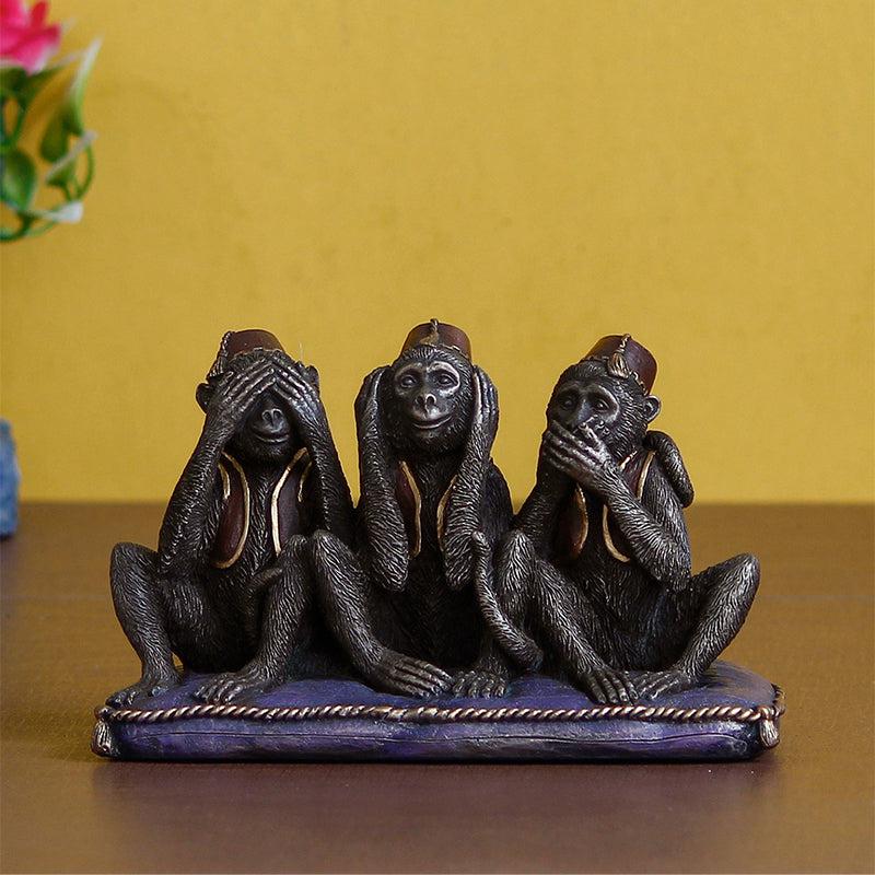 Buy Monkey Tro Showpiece Showpieces from Vaaree