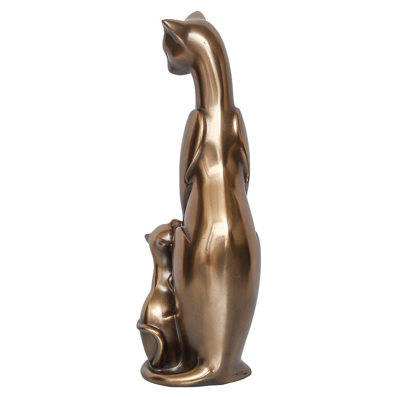 Showpieces - Feline Fam Bronze Showpiece