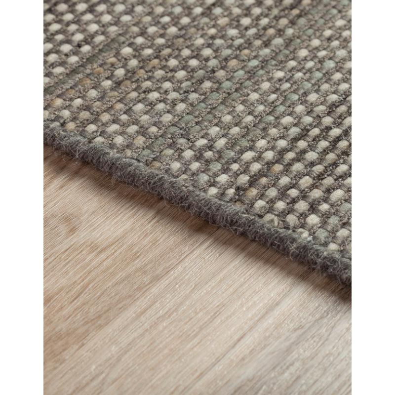 Buy Lasumi Hand Woven Rug - Dark Grey Rugs from Vaaree