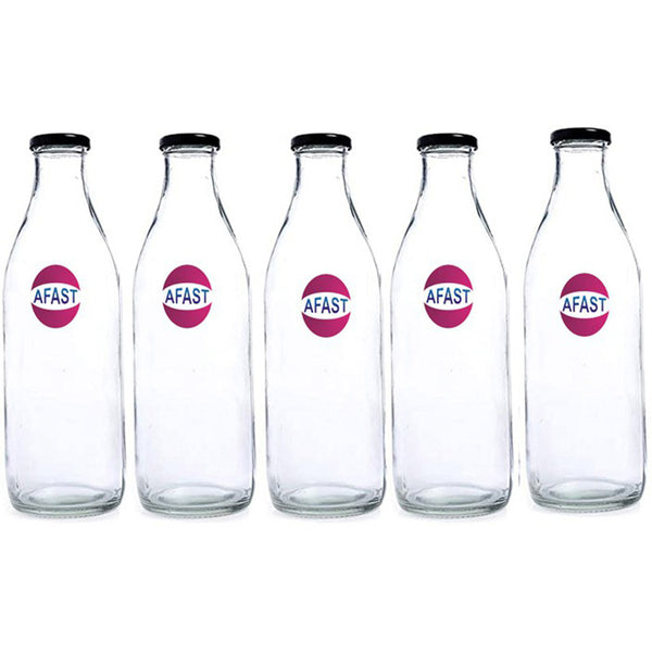 Nikolay Milk Bottle (200 ML) - Set Of Five