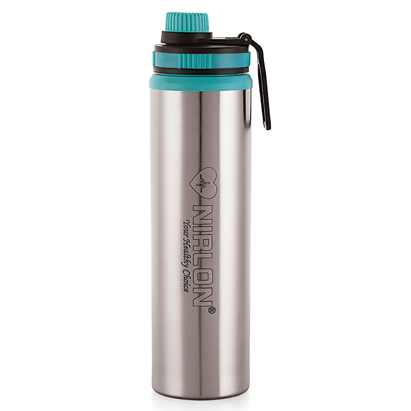 Buy Solene Stainless Steel Water Bottle (Blue) - 900 ML Bottle from Vaaree